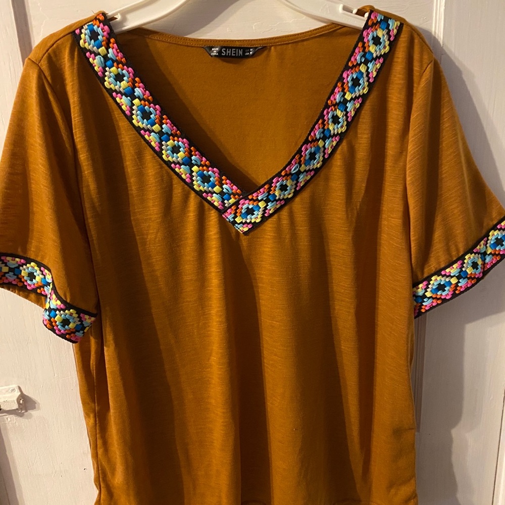 Shein V neck top